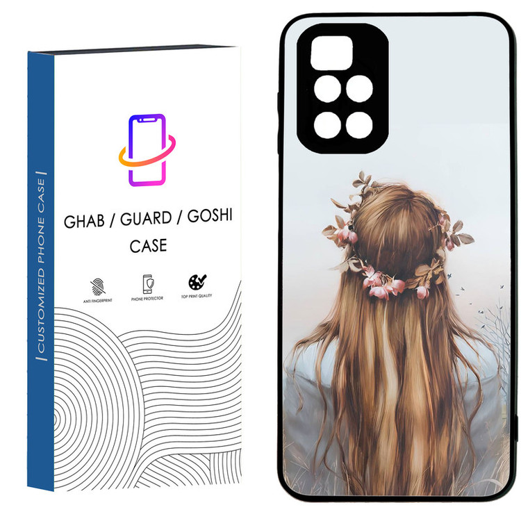 کاور قاب گارد گوشی طرح دخترانه کد 44 - TPU مناسب برای گوشی موبایل شیائومی Redmi Redmi 10 4G