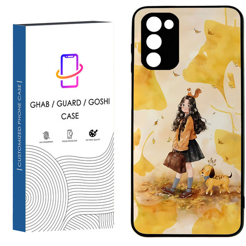 کاور قاب گارد گوشی طرح دخترانه کد 64 - TPU مناسب برای گوشی موبایل سامسونگ Galaxy A02S
