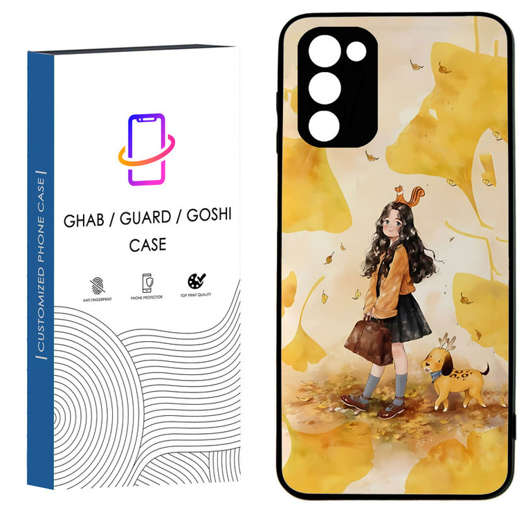 کاور قاب گارد گوشی طرح دخترانه کد 64 - TPU مناسب برای گوشی موبایل سامسونگ Galaxy A02S