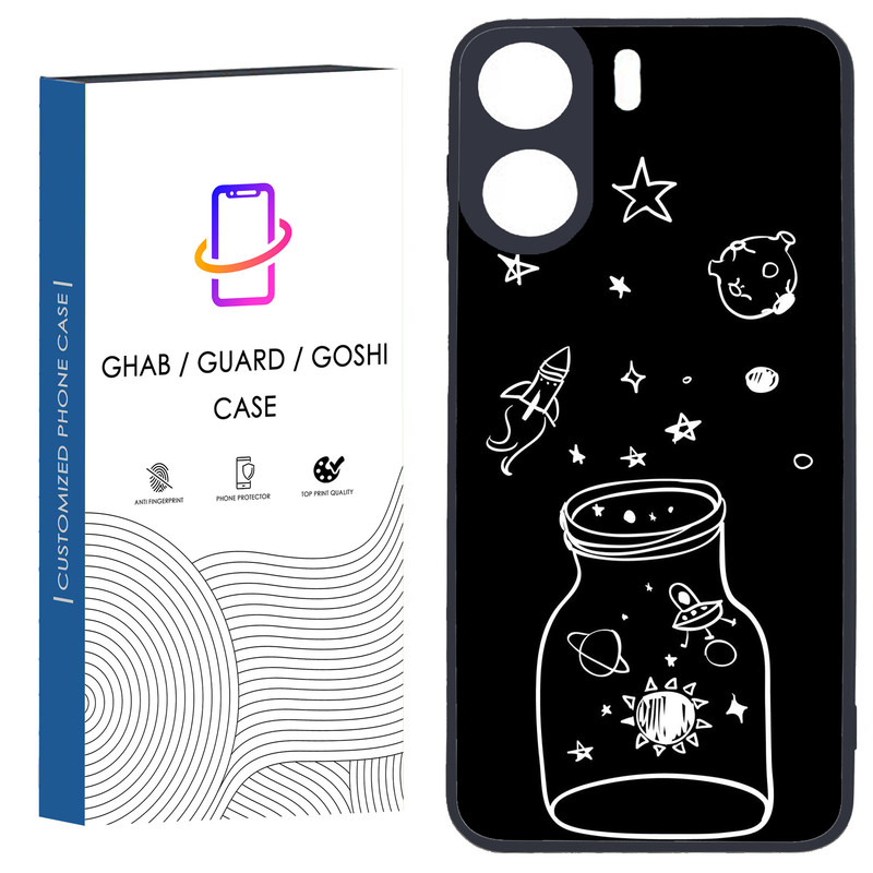 کاور قاب گارد گوشی طرح فانتزی کد 126 - TPU مناسب برای گوشی موبایل شیائومی Redmi 13C / Poco C65