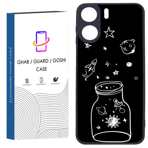 کاور قاب گارد گوشی طرح فانتزی کد 126 - TPU مناسب برای گوشی موبایل شیائومی Redmi 13C / Poco C65