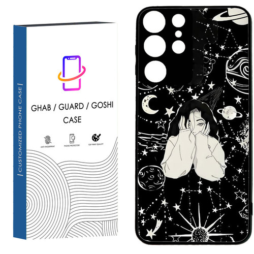 کاور قاب گارد گوشی طرح دخترانه کد 29 - TPU مناسب برای گوشی موبایل سامسونگ Galaxy S21 Ultra / S20 Ultra