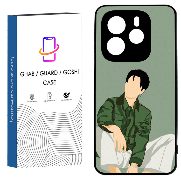 کاور قاب گارد گوشی طرح پسرانه کد 120 - TPU مناسب برای گوشی موبایل شیائومی Redmi Note 14 4G