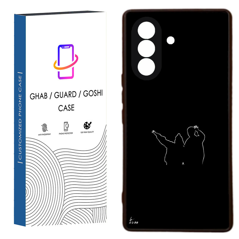 کاور قاب گارد گوشی طرح دخترانه کد 70 - ROCK مناسب برای گوشی موبایل سامسونگ Galaxy A26