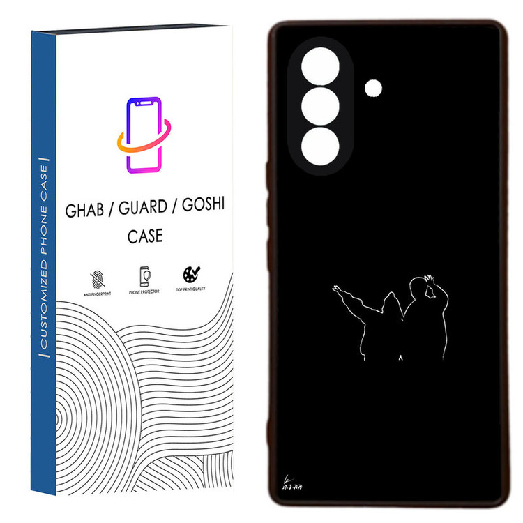 کاور قاب گارد گوشی طرح دخترانه کد 70 - ROCK مناسب برای گوشی موبایل سامسونگ Galaxy A26