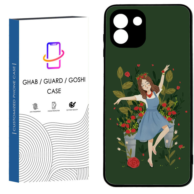 کاور قاب گارد گوشی طرح دخترانه کد 53- TPU مناسب برای گوشی موبایل سامسونگ Galaxy A03