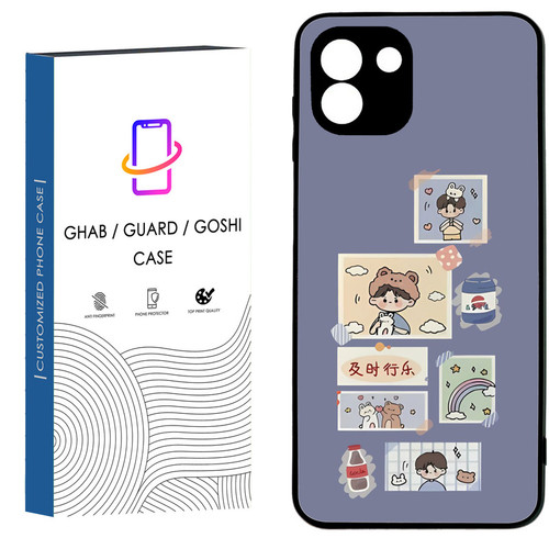 کاور قاب گارد گوشی طرح دخترانه کد 14- TPU مناسب برای گوشی موبایل سامسونگ Galaxy A03