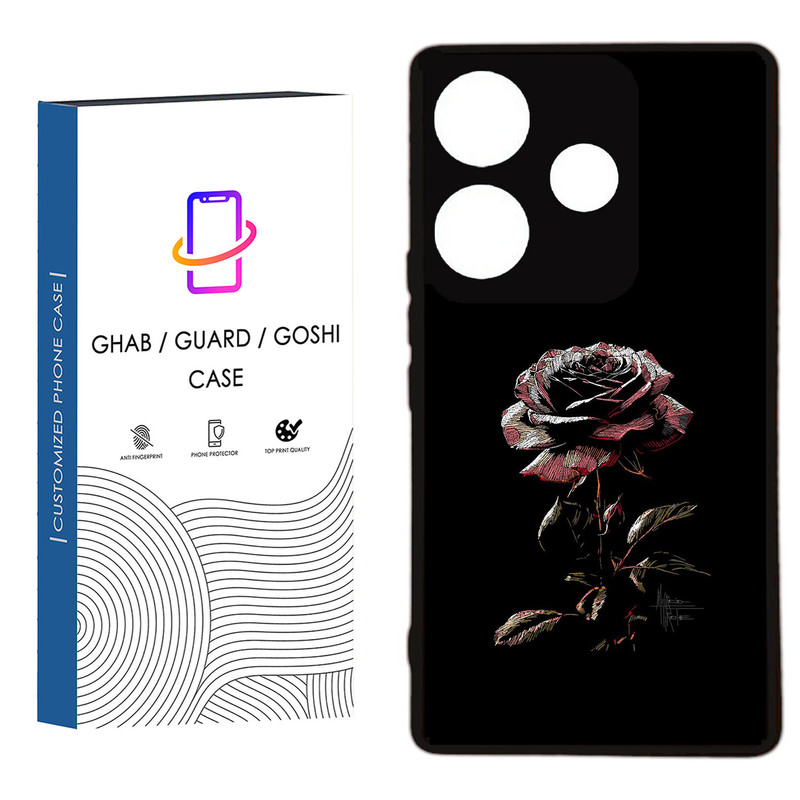 کاور قاب گارد گوشی طرح دخترانه کد 75 - TPU مناسب برای گوشی موبایل  شیائومی  Redmi 13