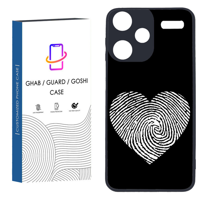 کاور قاب گارد گوشی طرح دخترانه کد 100 - TPU مناسب برای گوشی موبایل شیائومی Redmi Note 13 Pro Plus
