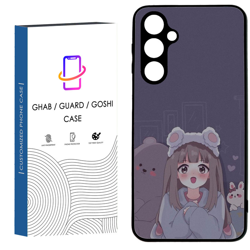 کاور قاب گارد گوشی طرح  دخترانه کد 73 - TPU مناسب برای گوشی موبایل   سامسونگ Galaxy A34
