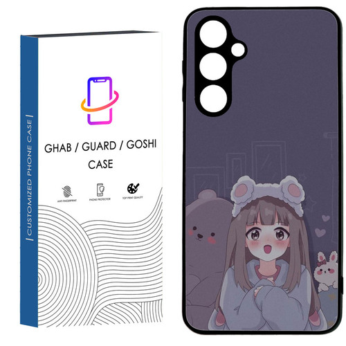 کاور قاب گارد گوشی طرح دخترانه کد 73 - TPU مناسب برای گوشی موبایل سامسونگ Galaxy A34