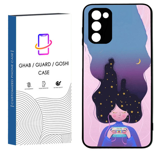 کاور قاب گارد گوشی طرح دخترانه کد 48 - TPU مناسب برای گوشی موبایل سامسونگ Galaxy A02S
