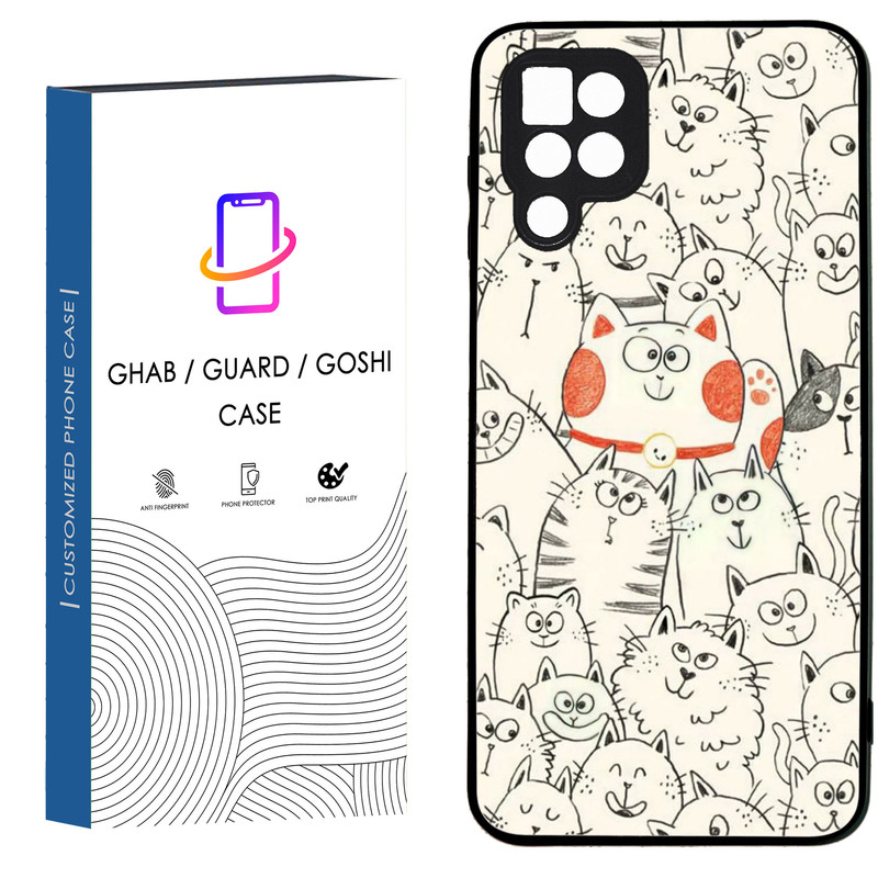 کاور قاب گارد گوشی طرح دخترانه کد 34 - TPU مناسب برای گوشی موبایل سامسونگ Galaxy A12