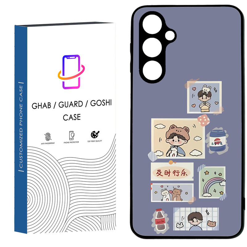 کاور قاب گارد گوشی طرح دخترانه کد 09- TPU مناسب برای گوشی موبایل سامسونگ Galaxy A34