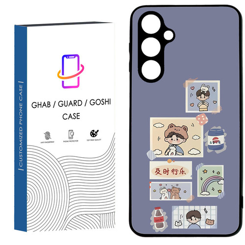 کاور قاب گارد گوشی طرح دخترانه کد 09- TPU مناسب برای گوشی موبایل سامسونگ Galaxy A34