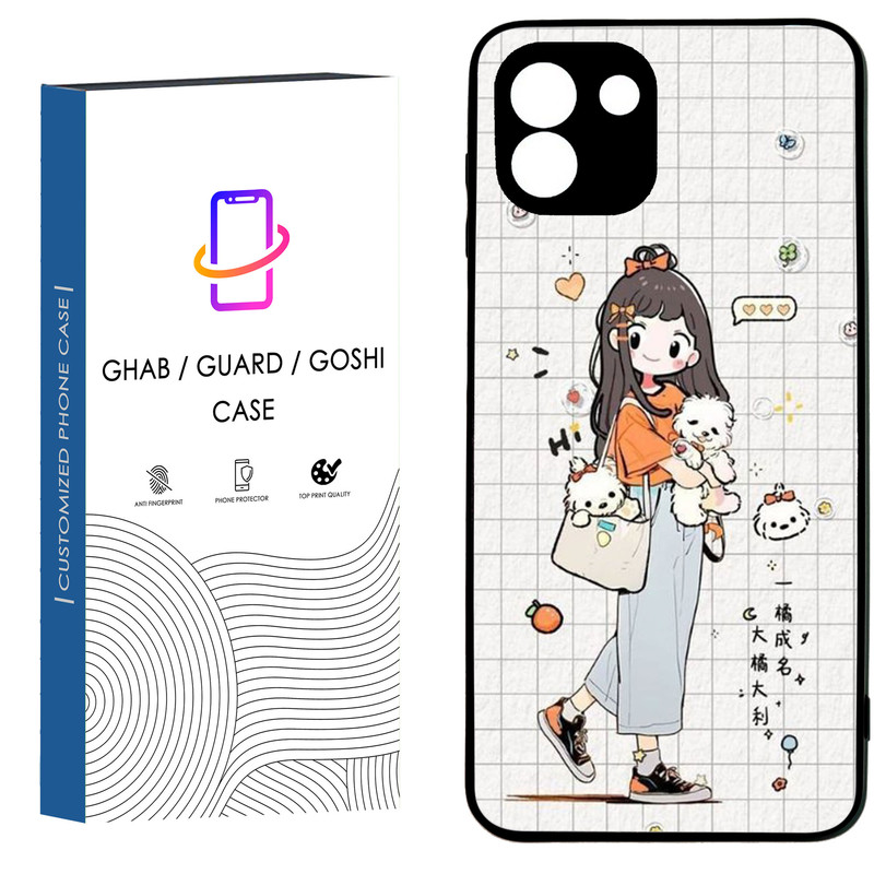 کاور قاب گارد گوشی طرح دخترانه کد 41- TPU مناسب برای گوشی موبایل   سامسونگ Galaxy A03