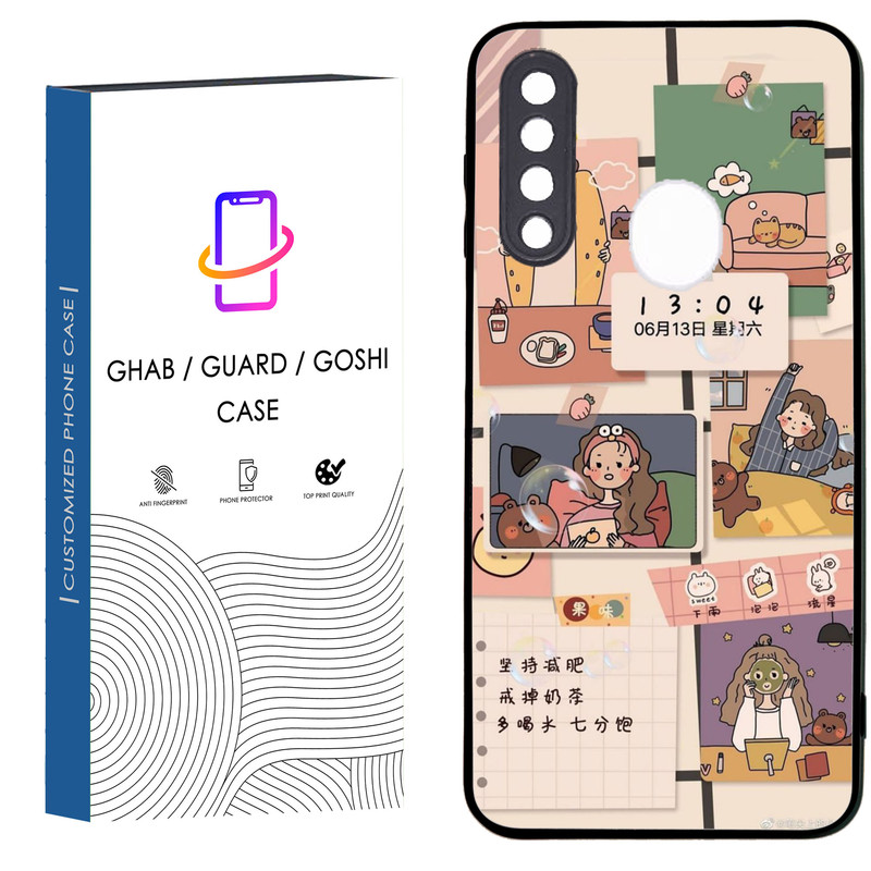 کاور قاب گارد گوشی طرح فانتزی کد 04 - TPU مناسب برای گوشی موبایل سامسونگ Galaxy A20S