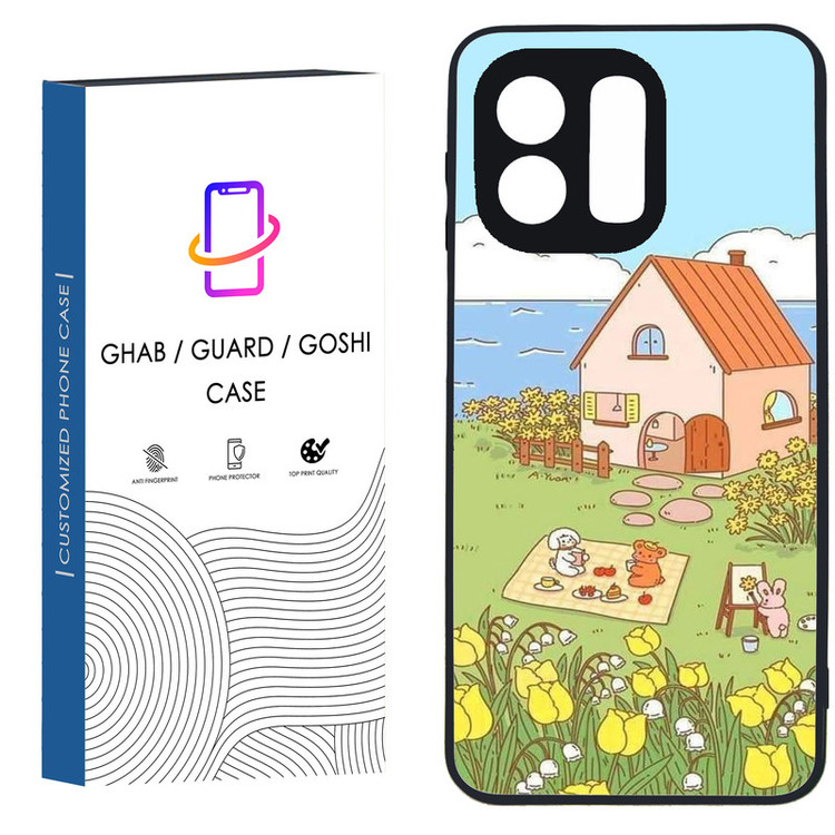کاور قاب گارد گوشی طرح فانتزی کد 16 - TPU مناسب برای گوشی موبایل شیائومی Redmi Note 12 4G