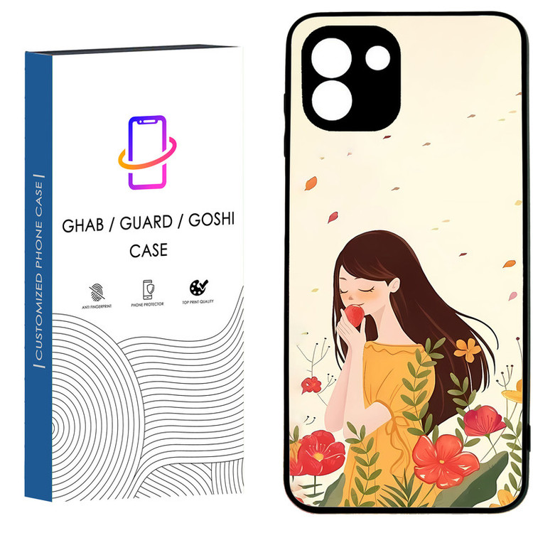کاور قاب گارد گوشی طرح دخترانه کد 69- TPU مناسب برای گوشی موبایل سامسونگ Galaxy A03