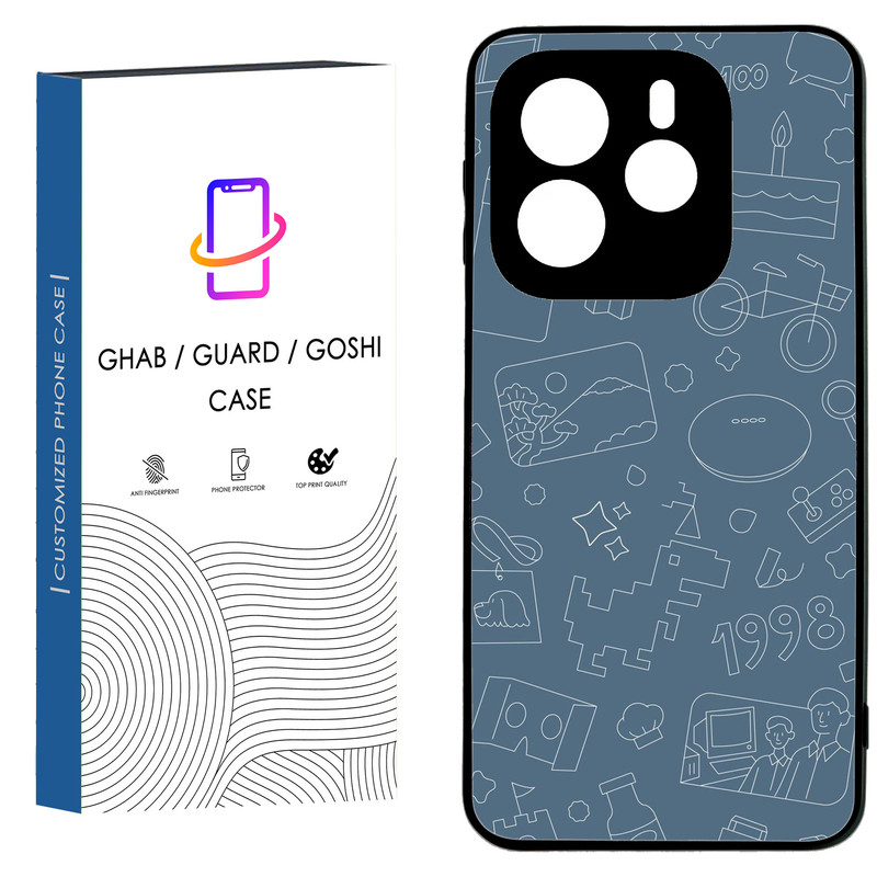 کاور قاب گارد گوشی طرح ساده کد 83 - TPU مناسب برای گوشی موبایل  شیائومی Redmi Note 14 4G