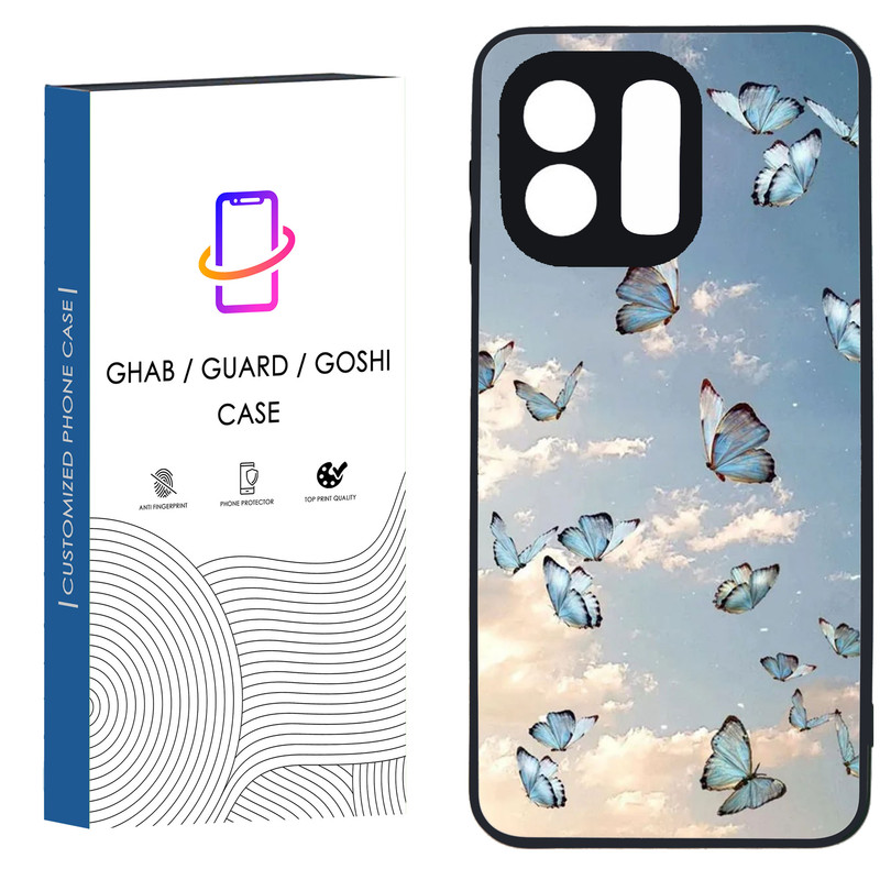 کاور قاب گارد گوشی طرح دخترانه کد 90 - TPU مناسب برای گوشی موبایل شیائومی Redmi Note 12 4G