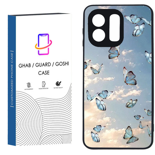 کاور قاب گارد گوشی طرح دخترانه کد 90 - TPU مناسب برای گوشی موبایل شیائومی Redmi Note 12 4G