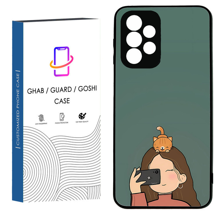 کاور قاب گارد گوشی طرح دخترانه کد 105- TPU مناسب برای گوشی موبایل سامسونگ Galaxy A53