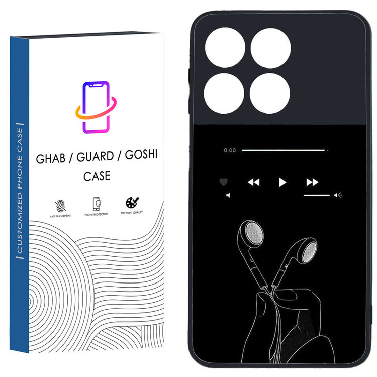 کاور قاب گارد گوشی طرح پسرانه کد 8 - TPU مناسب برای گوشی موبایل شیائومی Poco X6 Pro 5G / Redmi K70E