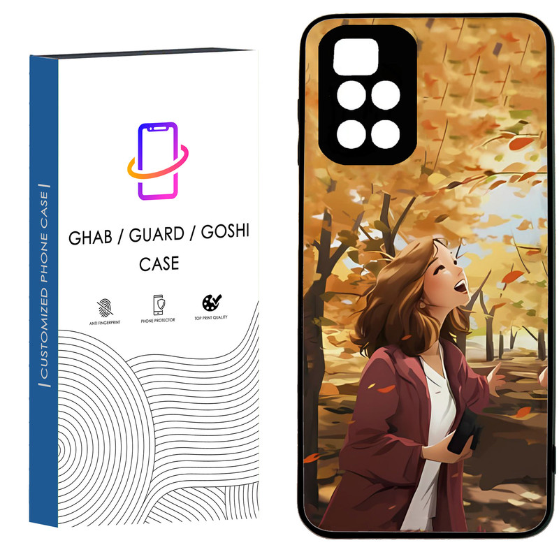کاور قاب گارد گوشی طرح دخترانه کد 17 - TPU مناسب برای گوشی موبایل شیائومی Redmi Redmi10 4G