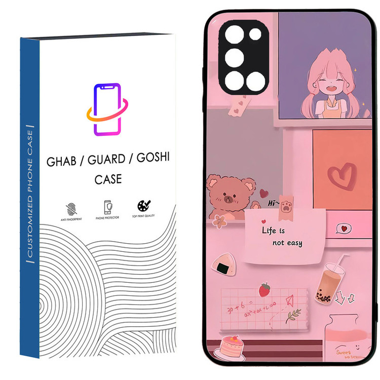کاور قاب گارد گوشی طرح دخترانه کد 19 - TPU مناسب برای گوشی موبایل سامسونگ Galaxy A31