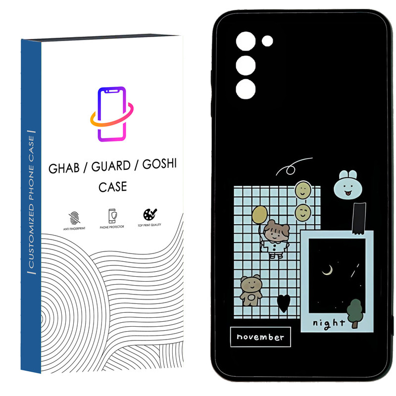کاور قاب گارد گوشی طرح دخترانه کد 37 - TPU مناسب برای گوشی موبایل سامسونگ Galaxy A03S