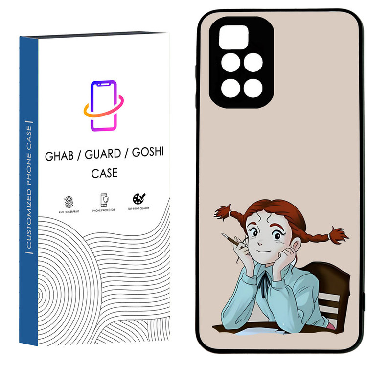 کاور قاب گارد گوشی طرح دخترانه کد 36 - TPU مناسب برای گوشی موبایل شیائومی Redmi Redmi 10 4G