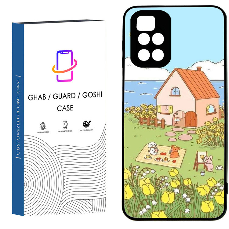کاور قاب گارد گوشی طرح دخترانه کد 8 - TPU مناسب برای گوشی موبایل شیائومی Redmi Redmi 10 4G