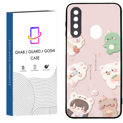 کاور قاب گارد گوشی طرح دخترانه کد 90 - TPU مناسب برای گوشی موبایل سامسونگ Galaxy A20S
