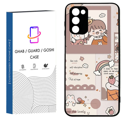 کاور قاب گارد گوشی طرح دخترانه کد 43 - TPU مناسب برای گوشی موبایل سامسونگ Galaxy A02S