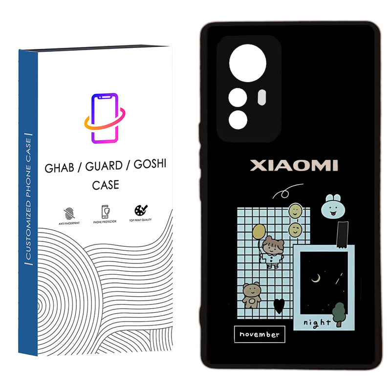 کاور قاب گارد گوشی طرح دخترانه کد 37 - TPU مناسب برای گوشی موبایل  شیائومی Redmi Note 12S