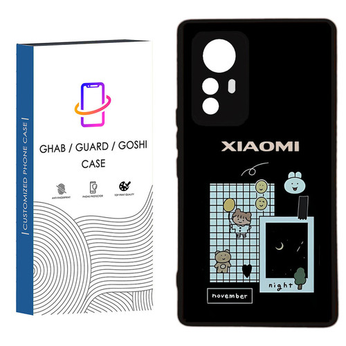 کاور قاب گارد گوشی طرح دخترانه کد 37 - TPU مناسب برای گوشی موبایل شیائومی Redmi Note 12S