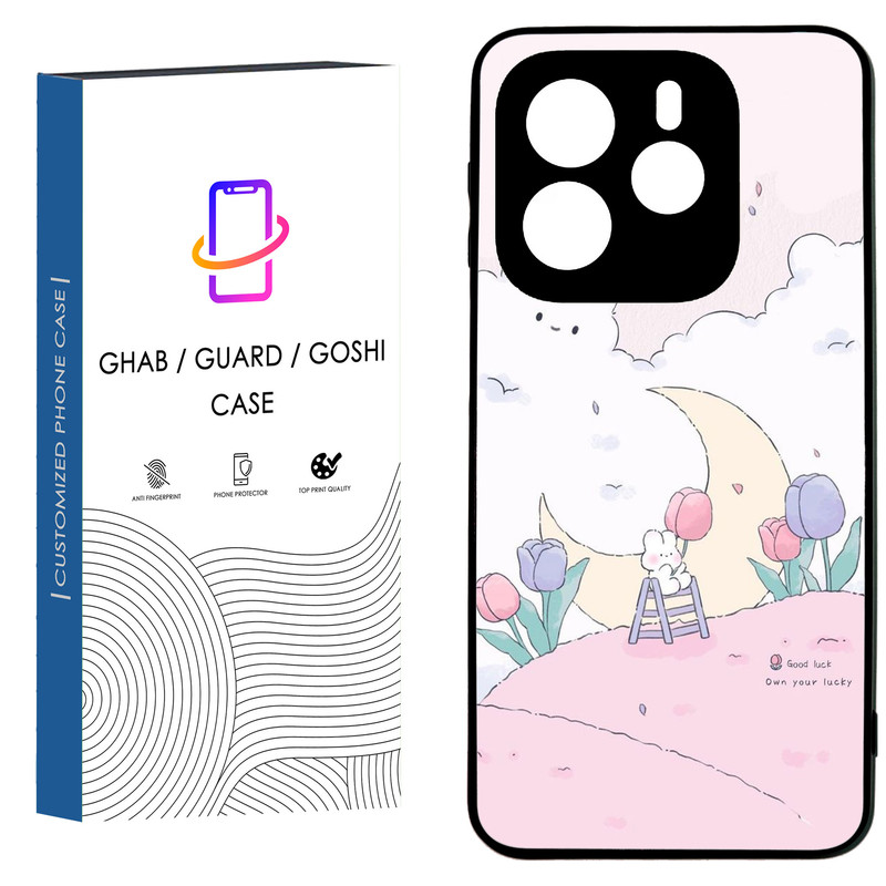 کاور قاب گارد گوشی طرح دخترانه کد 103 - TPU مناسب برای گوشی موبایل  شیائومی Redmi Note 14 4G