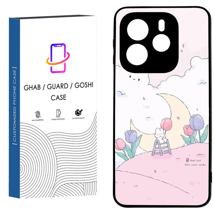 کاور قاب گارد گوشی طرح دخترانه کد 103 - TPU مناسب برای گوشی موبایل شیائومی Redmi Note 14 4G