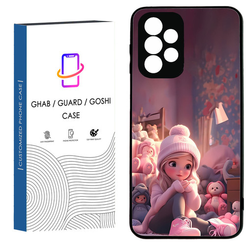کاور قاب گارد گوشی طرح دخترانه کد 64- TPU مناسب برای گوشی موبایل سامسونگ Galaxy A53