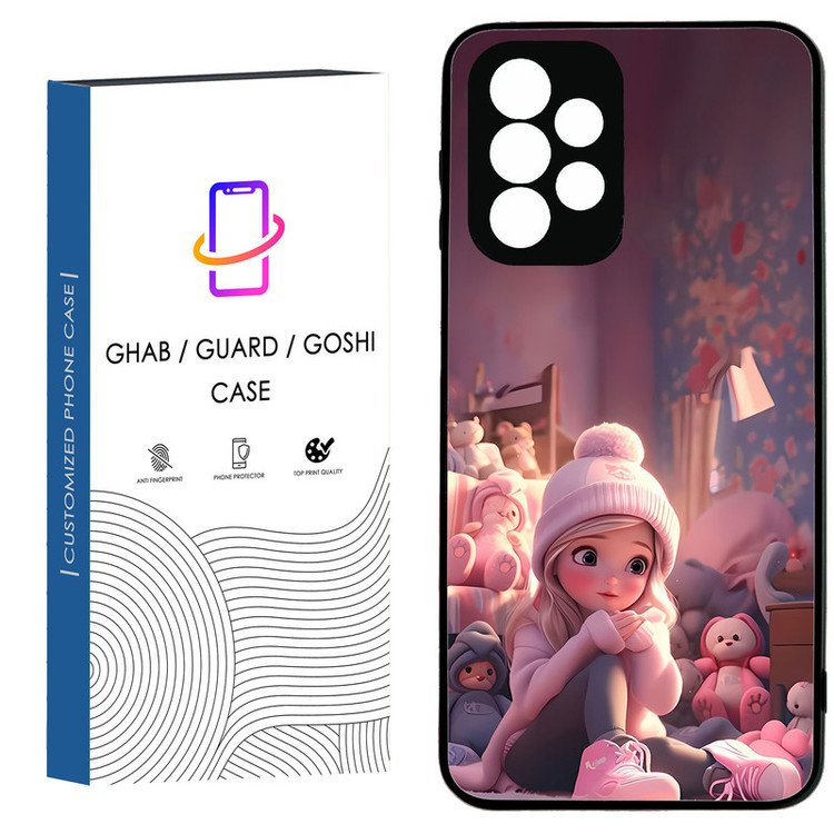 کاور قاب گارد گوشی طرح دخترانه کد 64- TPU مناسب برای گوشی موبایل سامسونگ Galaxy A53