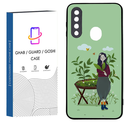 کاور قاب گارد گوشی طرح دخترانه کد 08 - TPU مناسب برای گوشی موبایل سامسونگ Galaxy A20S