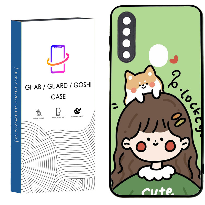 کاور قاب گارد گوشی طرح دخترانه کد 11 - TPU مناسب برای گوشی موبایل سامسونگ Galaxy A20S