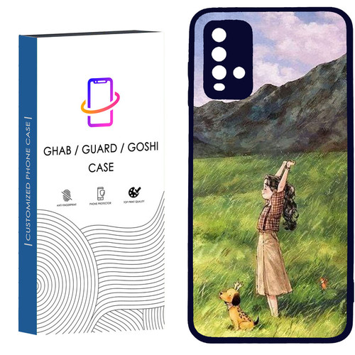 کاور قاب گارد گوشی طرح دخترانه کد - TPU - BN مناسب برای گوشی موبایل شیائومی Redmi Note 9 4G / Redmi 9T