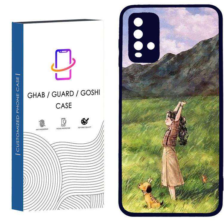 کاور قاب گارد گوشی طرح دخترانه کد - TPU - BN مناسب برای گوشی موبایل شیائومی Redmi Note 9 4G / Redmi 9T