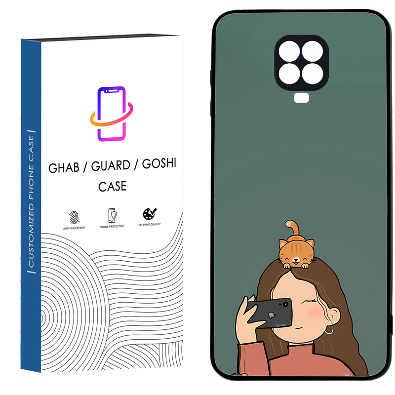 کاور قاب گارد گوشی طرح دخترانه کد 04 - TPU مناسب برای گوشی موبایل شیائومی Redmi Note 9s / Note 9 pro