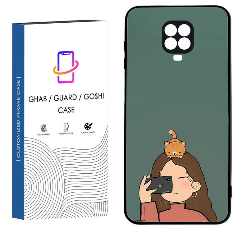کاور قاب گارد گوشی طرح دخترانه کد 04 - TPU مناسب برای گوشی موبایل شیائومی Redmi Note 9s / Note 9 pro