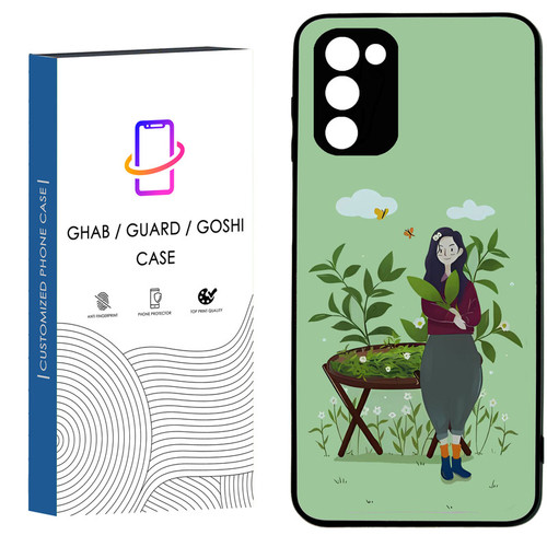 کاور قاب گارد گوشی طرح دخترانه کد 17 - TPU مناسب برای گوشی موبایل سامسونگ Galaxy A02S