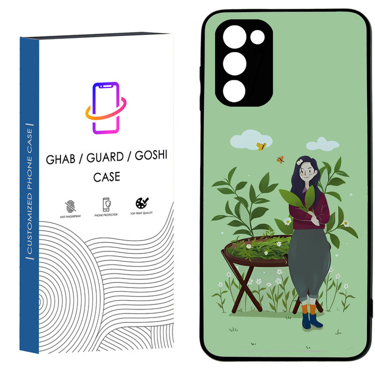 کاور قاب گارد گوشی طرح دخترانه کد 17 - TPU مناسب برای گوشی موبایل سامسونگ Galaxy A02S