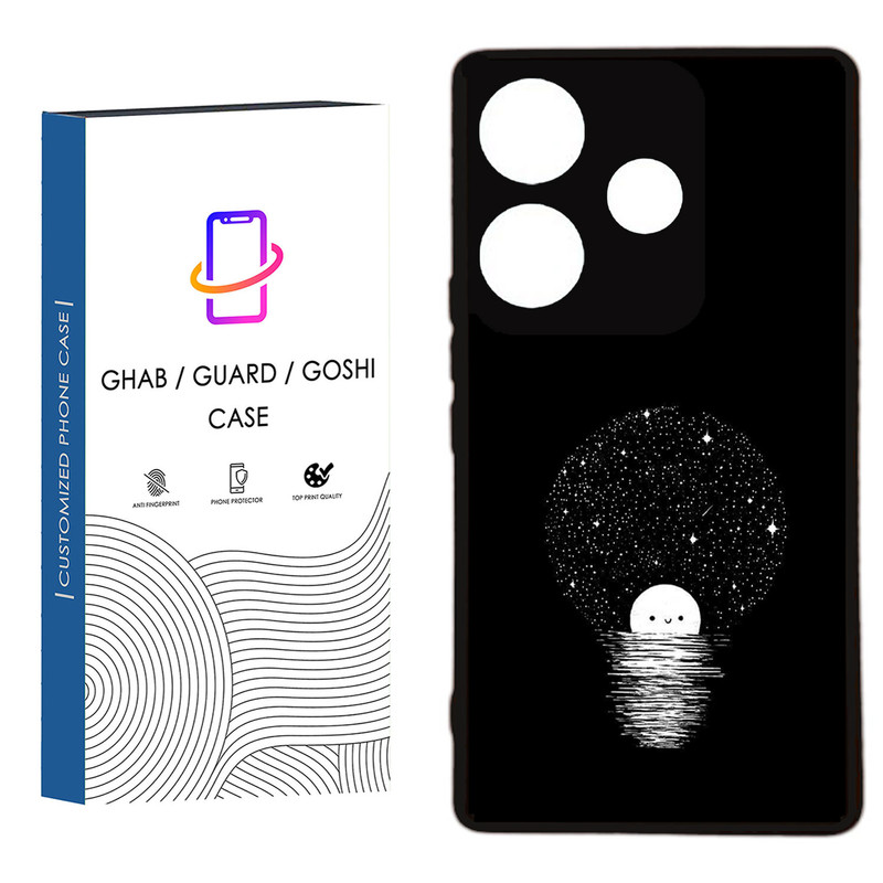 کاور قاب گارد گوشی طرح دخترانه کد 57 - TPU مناسب برای گوشی موبایل  شیائومی  Redmi 13